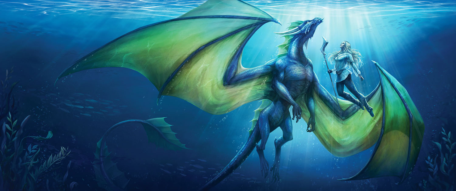 Dragon Tide — original fantasy artwork.
