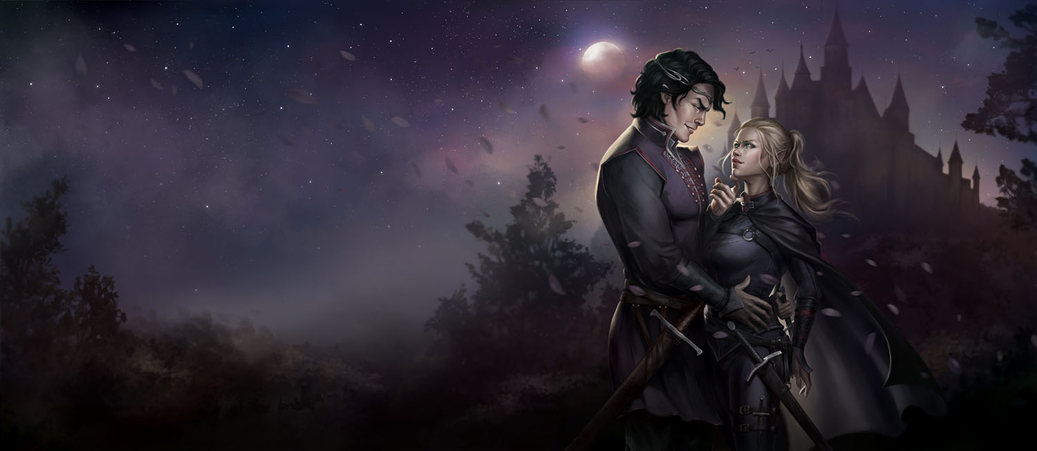 Wicked Prince of Blood — original fantasy artwork.
